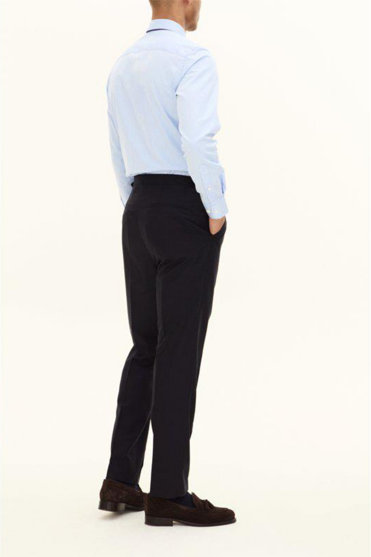 Delon Side Adjuster EVO Microstructure Trousers Navy