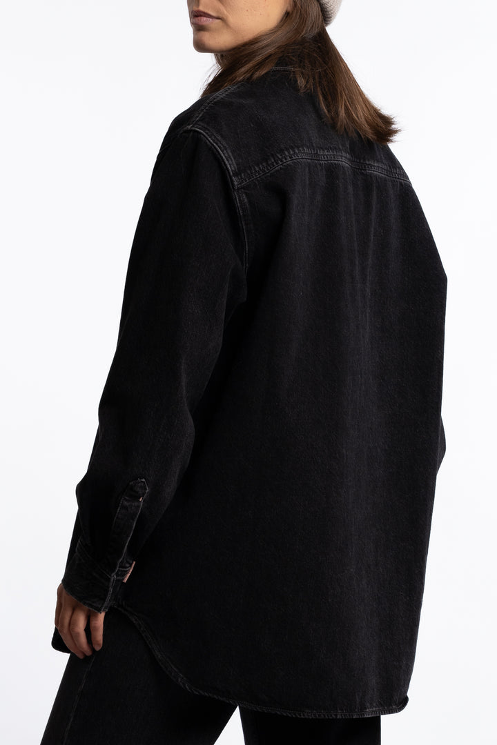Denim Shirt- Black
