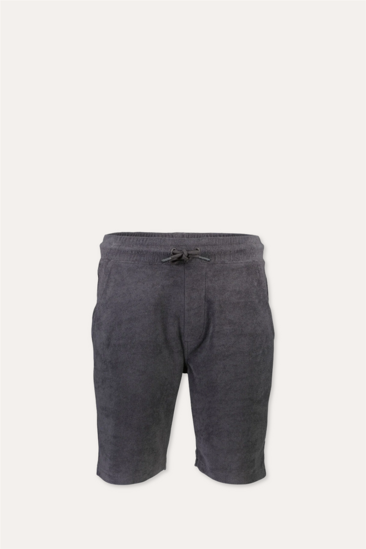 Towel Shorts W. Elastic Waist Navy