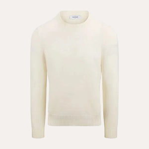 Virgin Wool Crewneck Cream