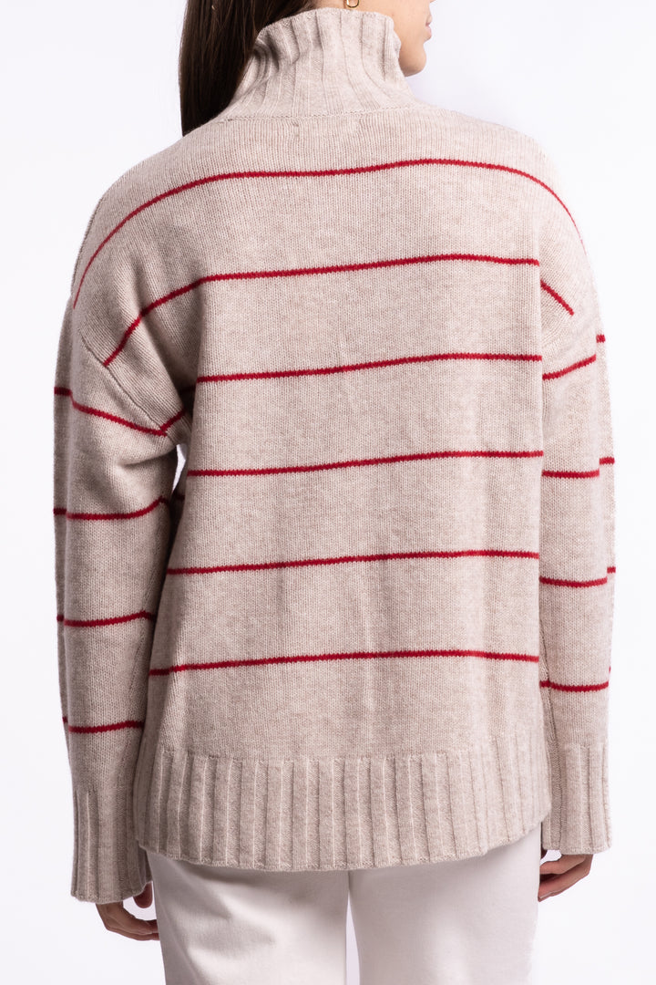 Patsy Knit - Red Stripe