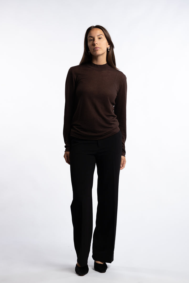 Hutton Trouser Black