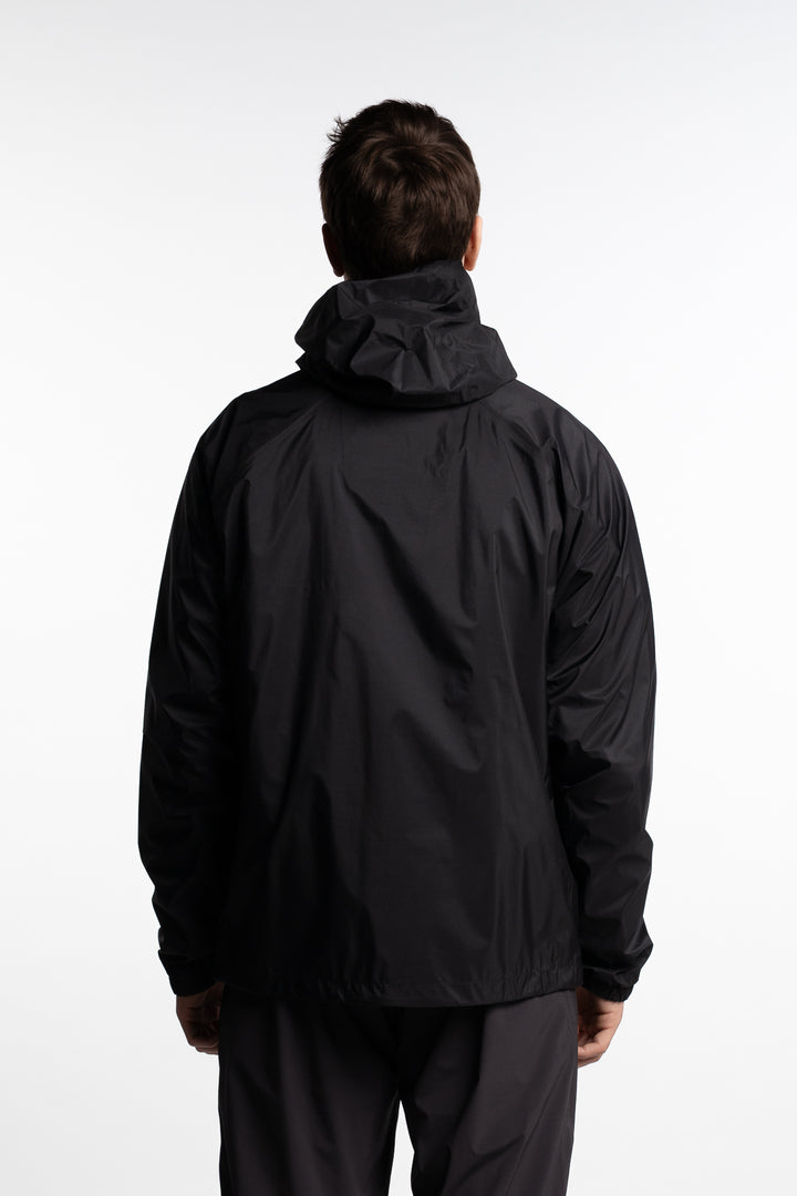 3L Translucent Ripstop Laminar Jacket Black