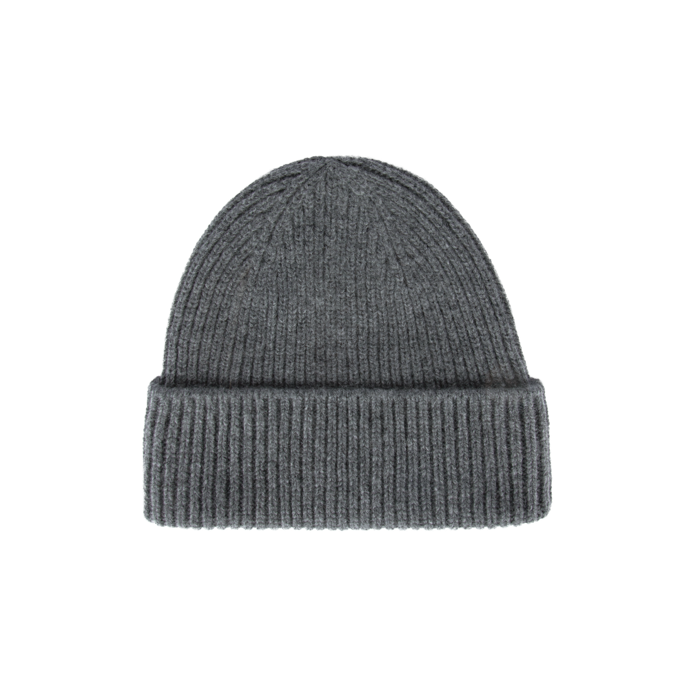 Oslo Beanie Cashmere Wool Rime Grey fra Varsity, sidebilde