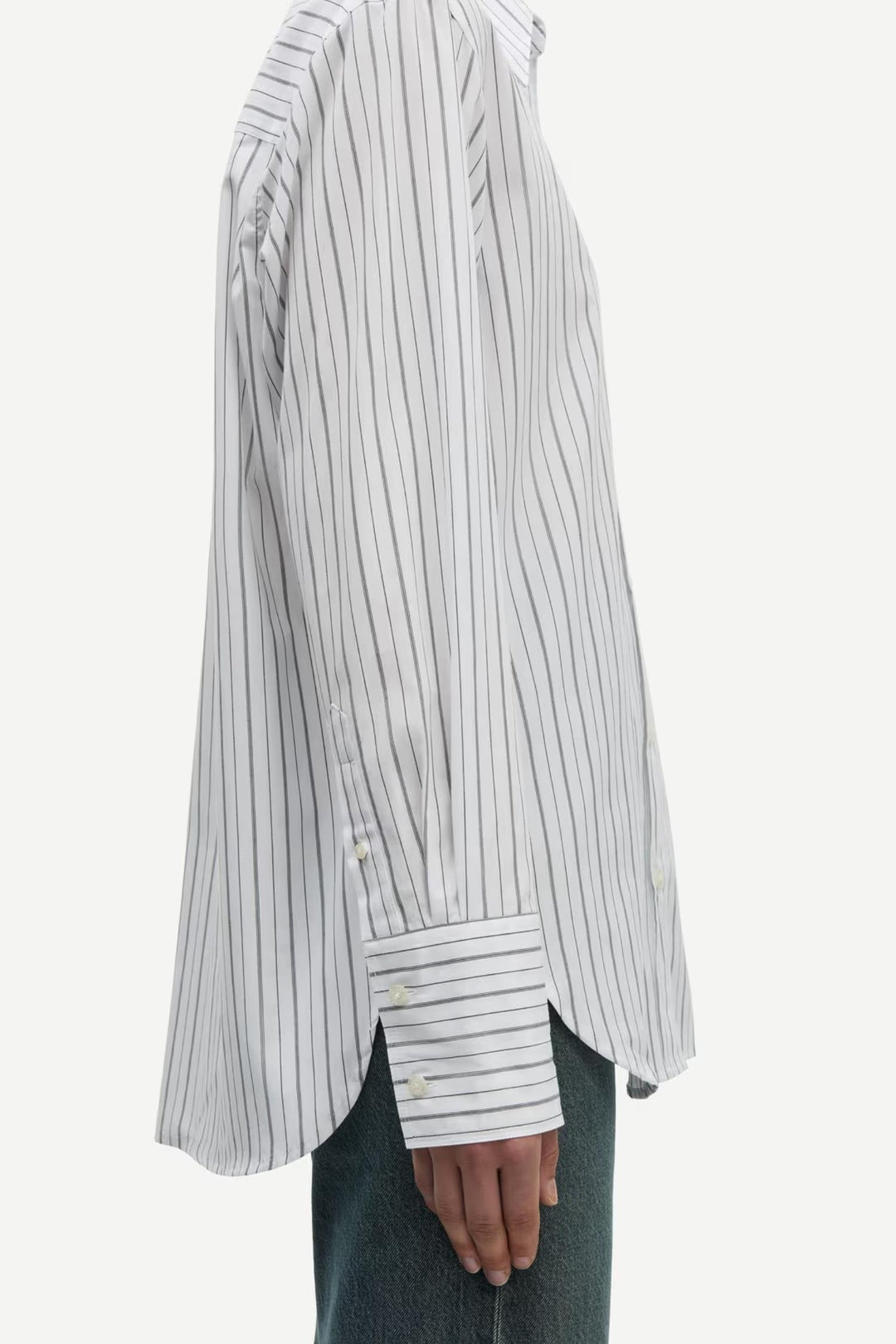 Salovas Shirt 13072 - White Stripe