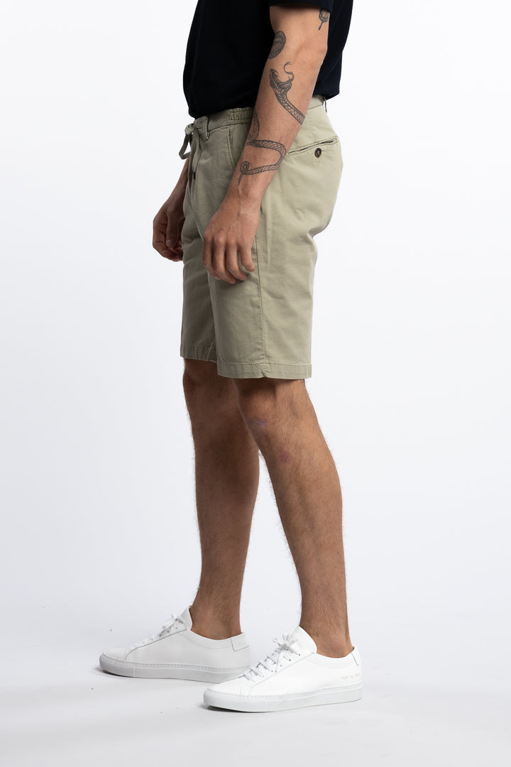 Cotton/Elastan Shorts Light Green