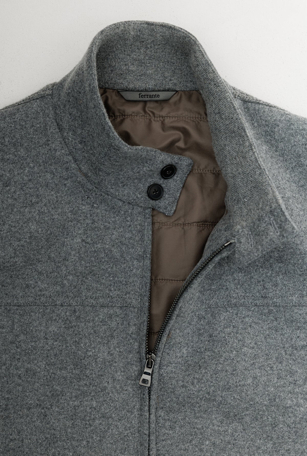 Wool Hybrid Jacket Grey
