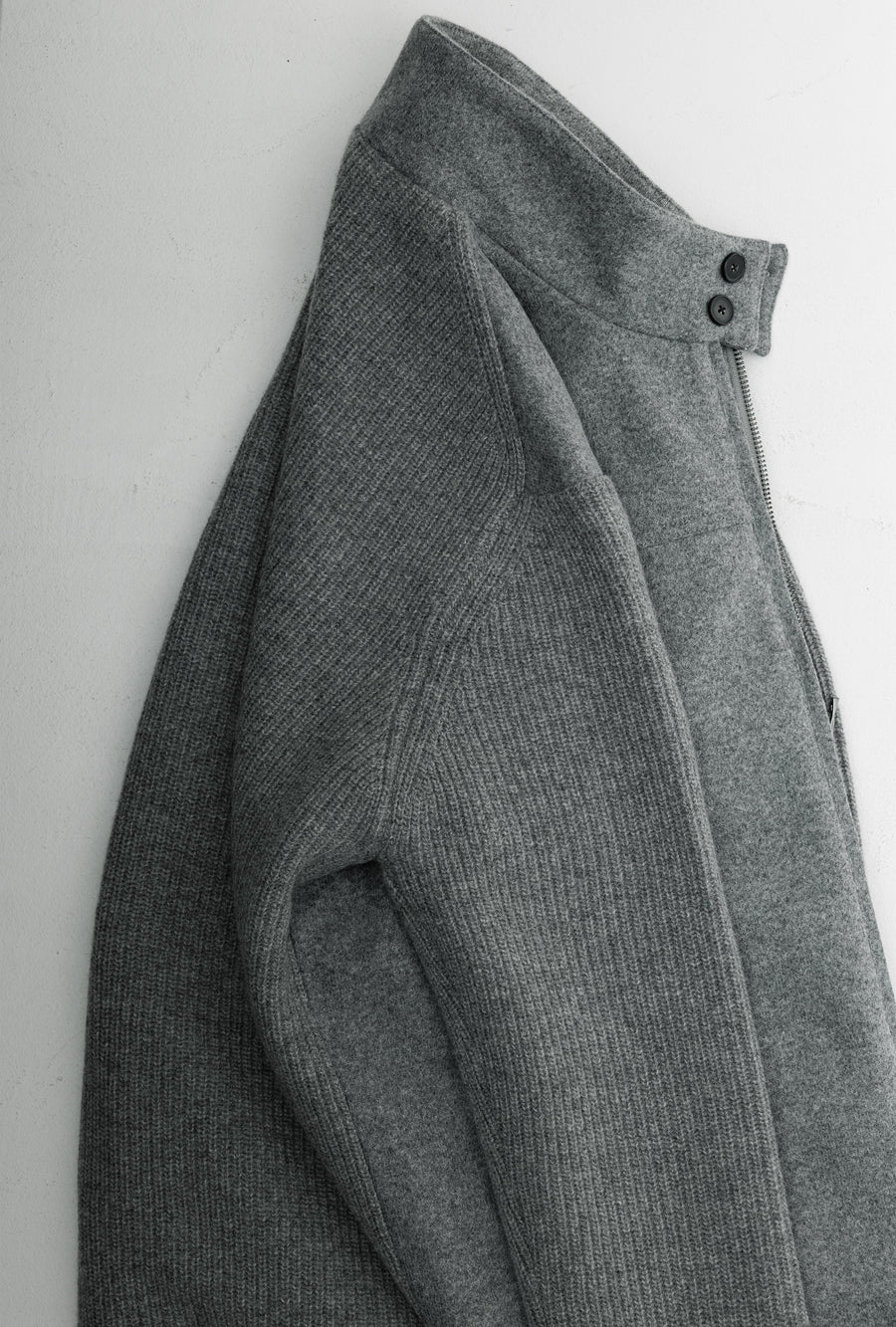 Wool Hybrid Jacket Grey