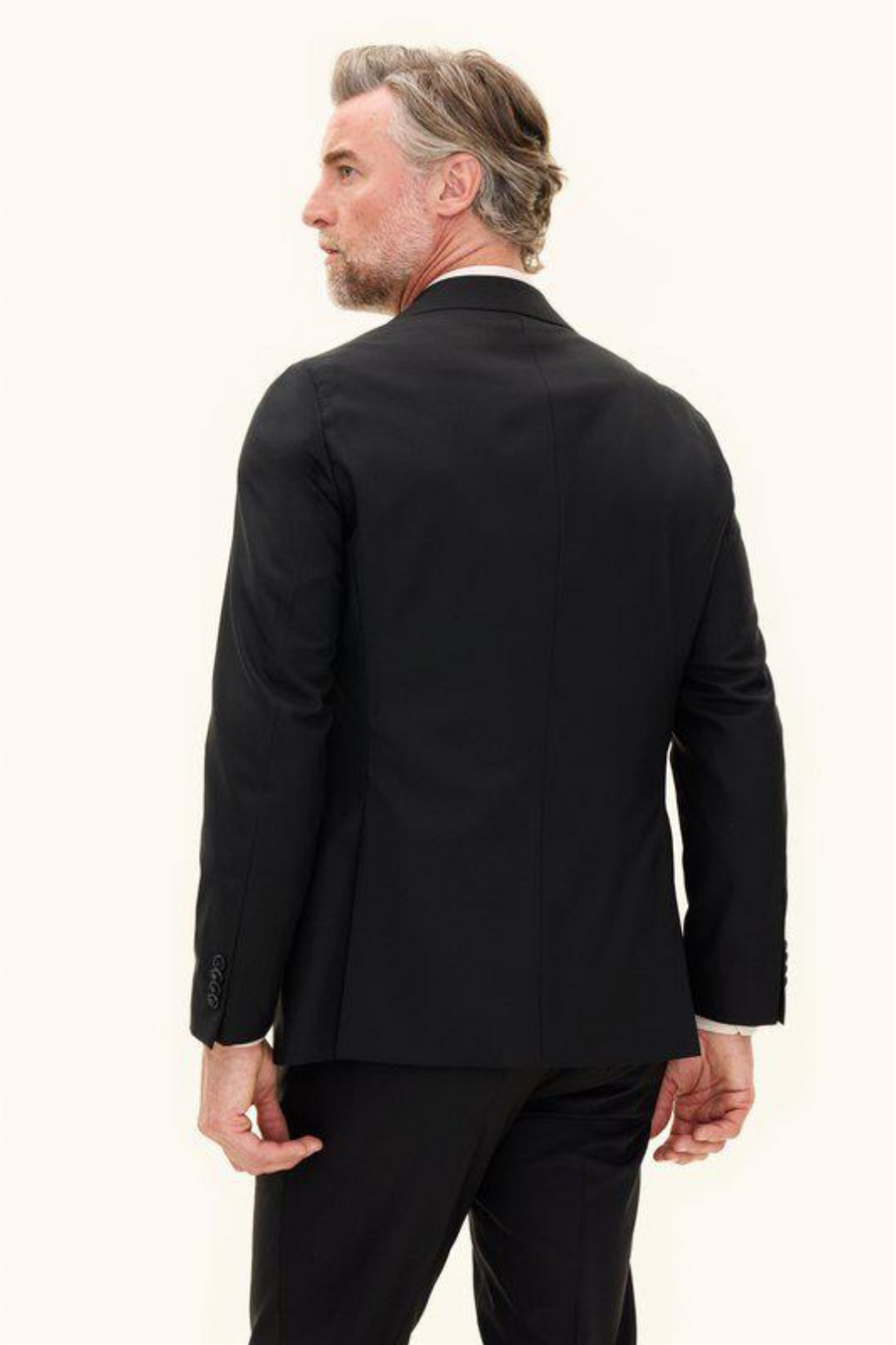 Fogerty Regular Fit Wool Blazer Black
