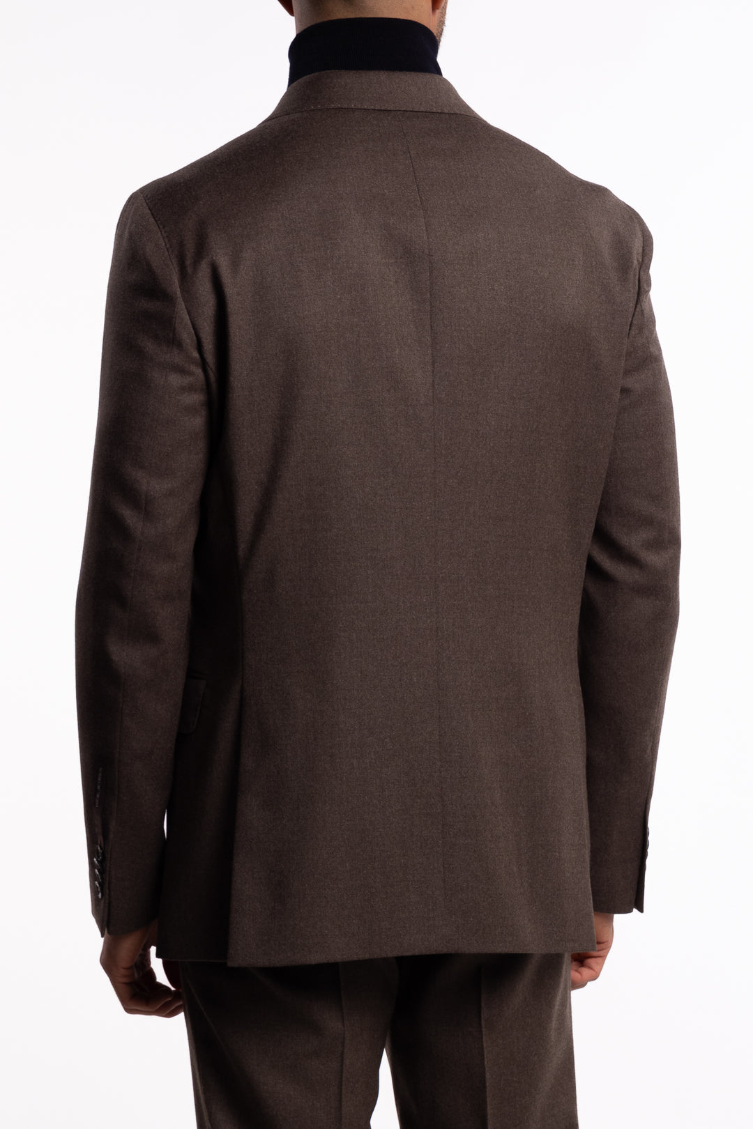 Farris Double Breasted Blazer Beige Melange