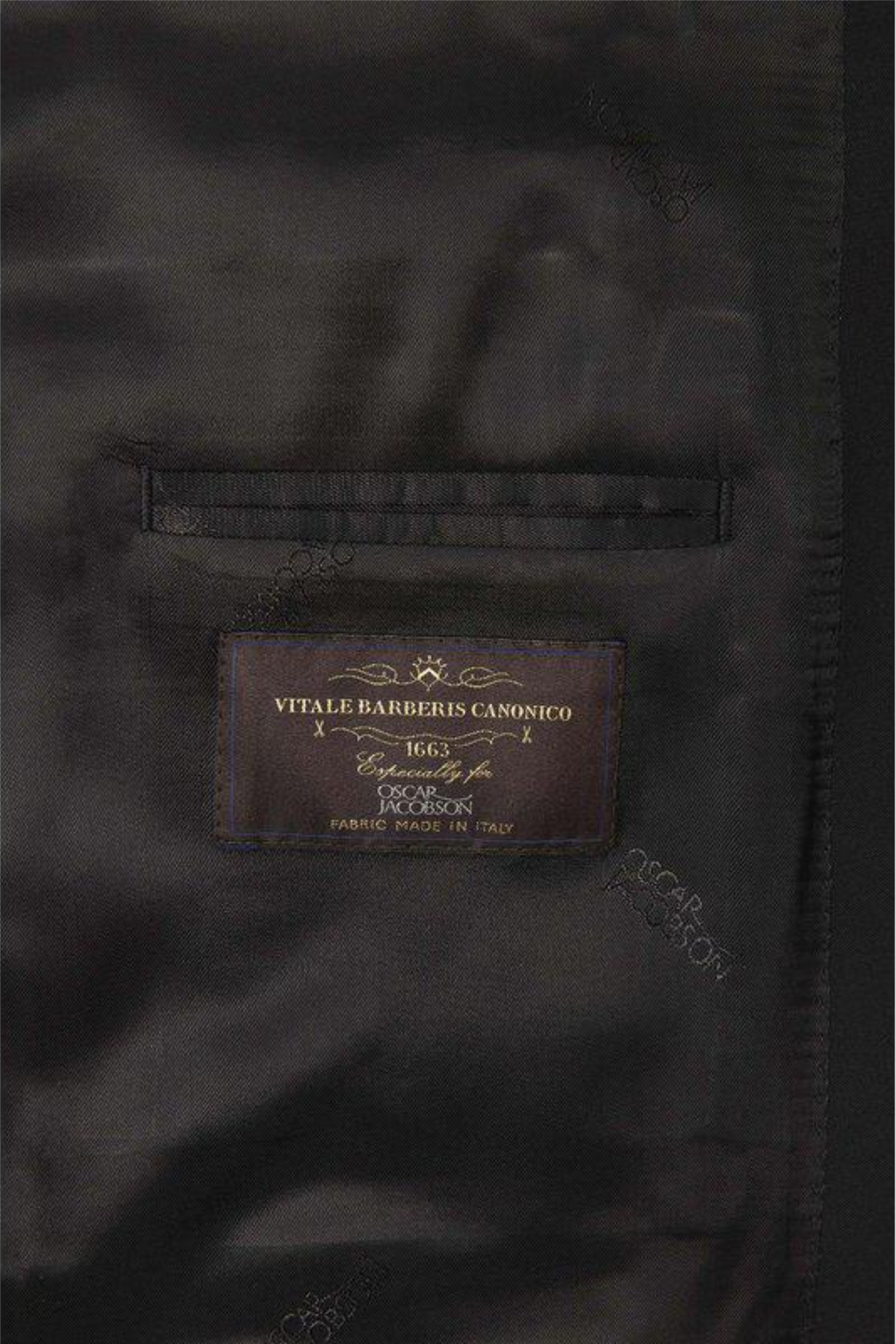 Joel Wide Fit Blazer Black