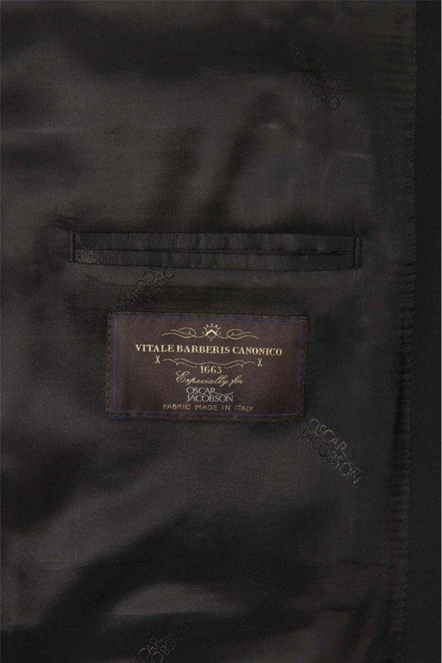 Joel Wide Fit Blazer Black