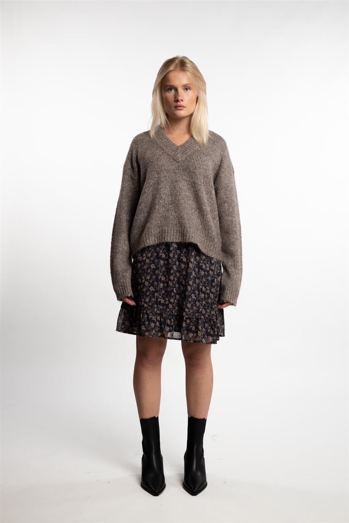 Lou Knit- Dark Taupe