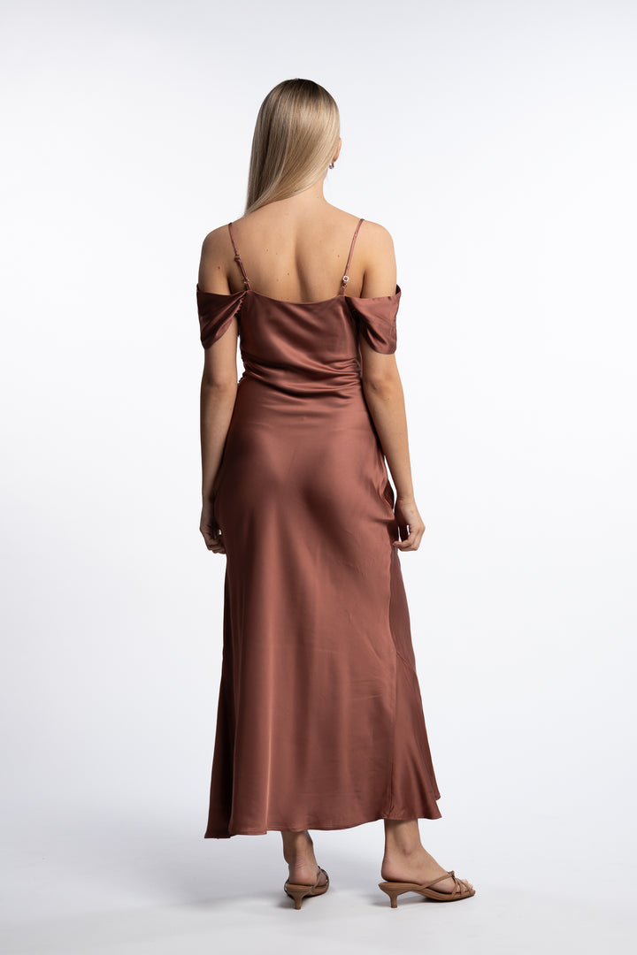 Lyra Dress- Terracotta