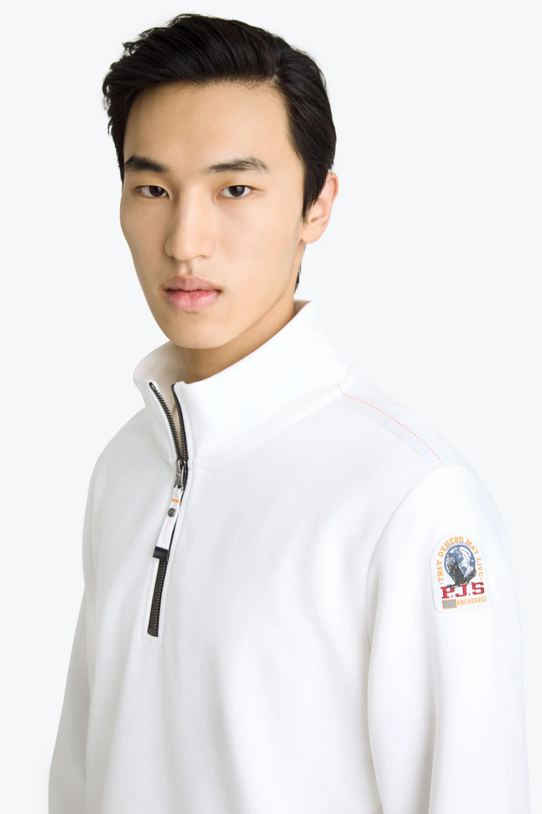 Broad Peak Half Zip White