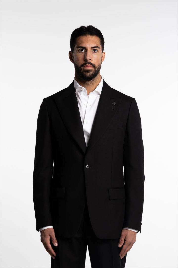 Attitude Wool/Mohair Blazer Black