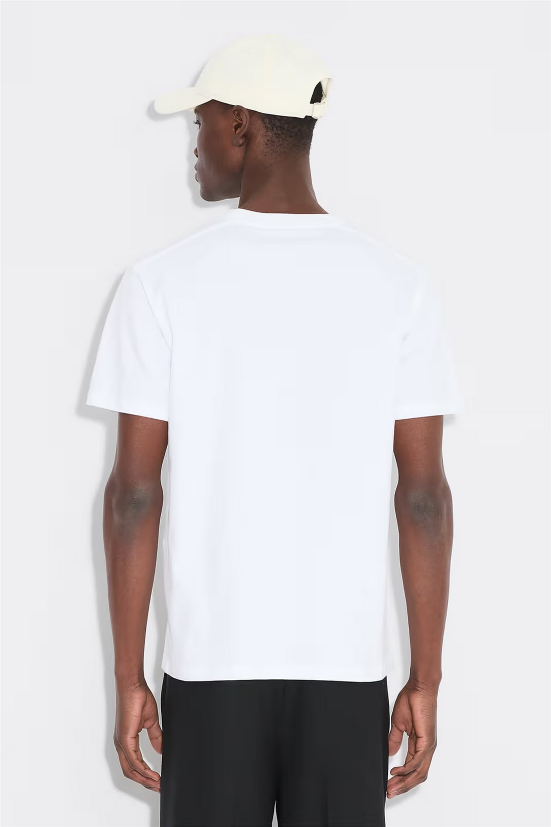 Tucker Embroidery Tee White