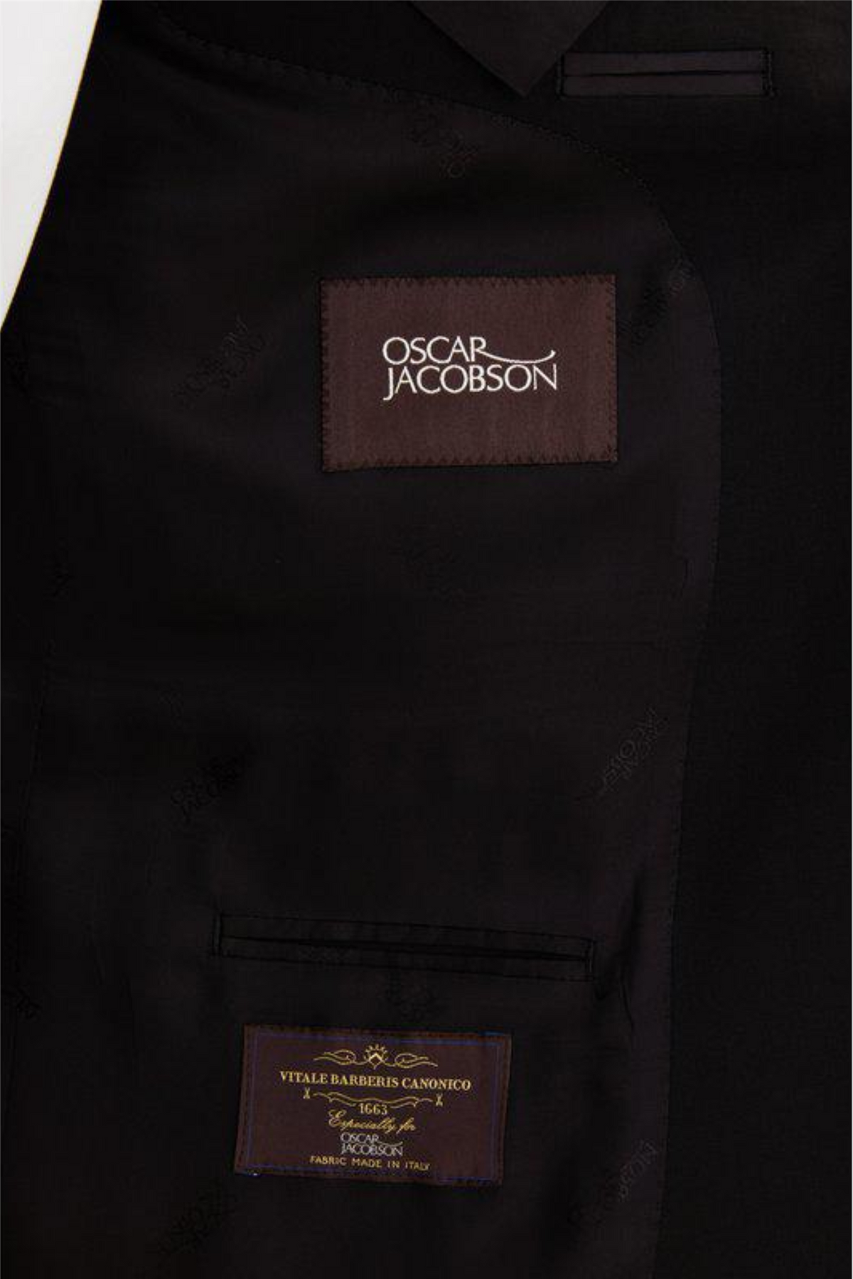 Joel Wide Fit Blazer Black