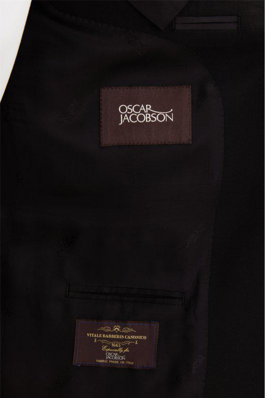 Joel Wide Fit Blazer Black