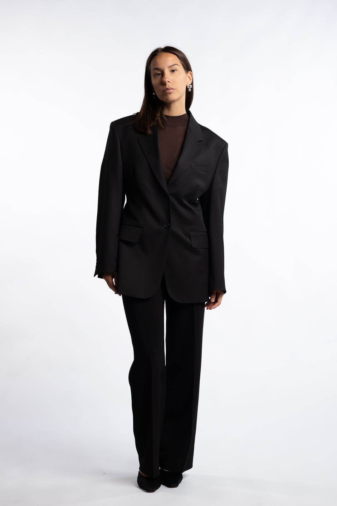 Hourglass Blazer- Black
