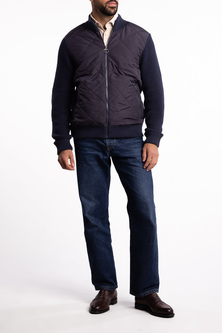 Newland Quilted Jumper Classic Navy