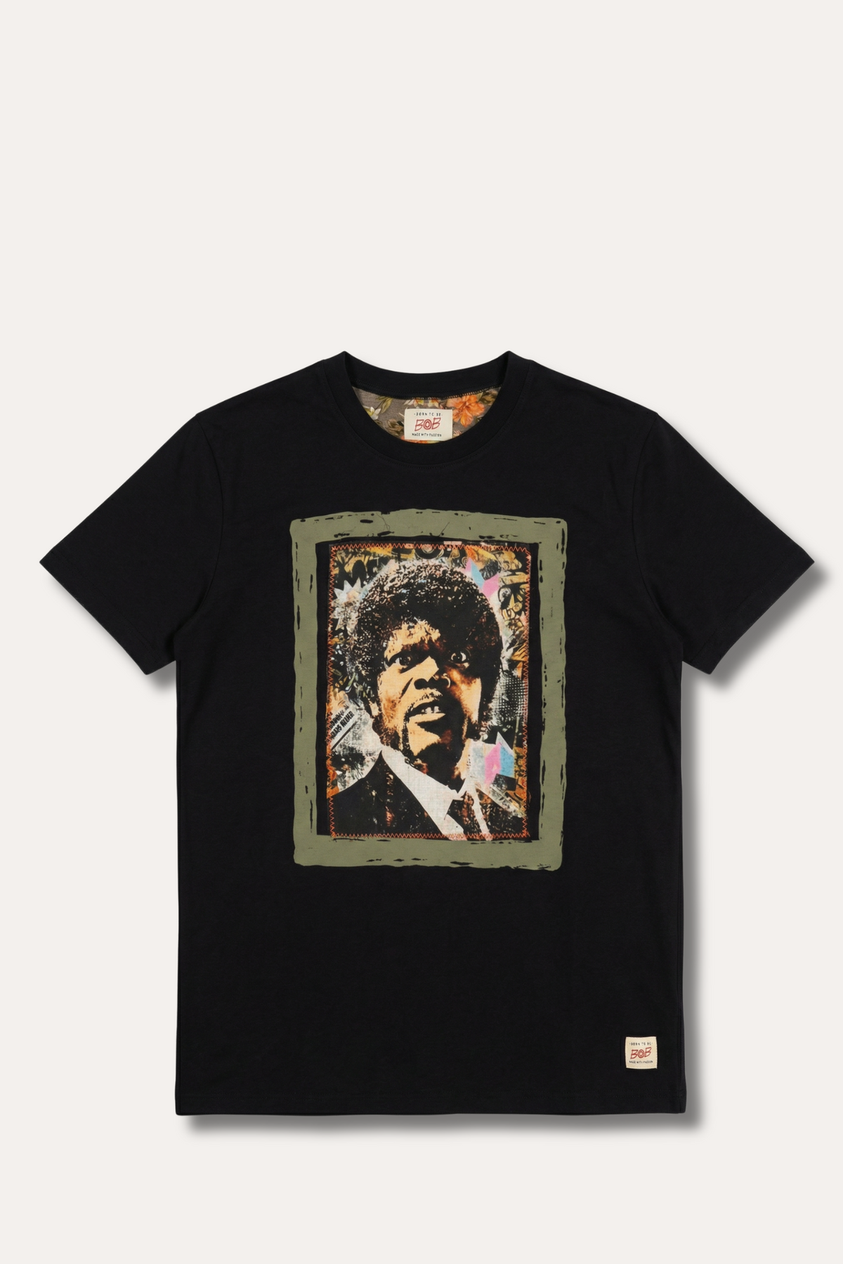 Printed Icon T-Shirt Black Samuel