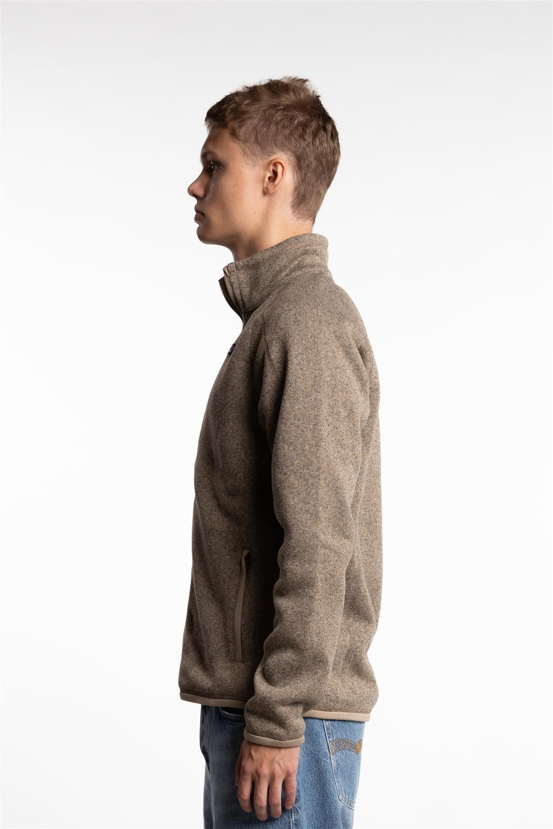 M Better Sweater Jkt Seabird Grey