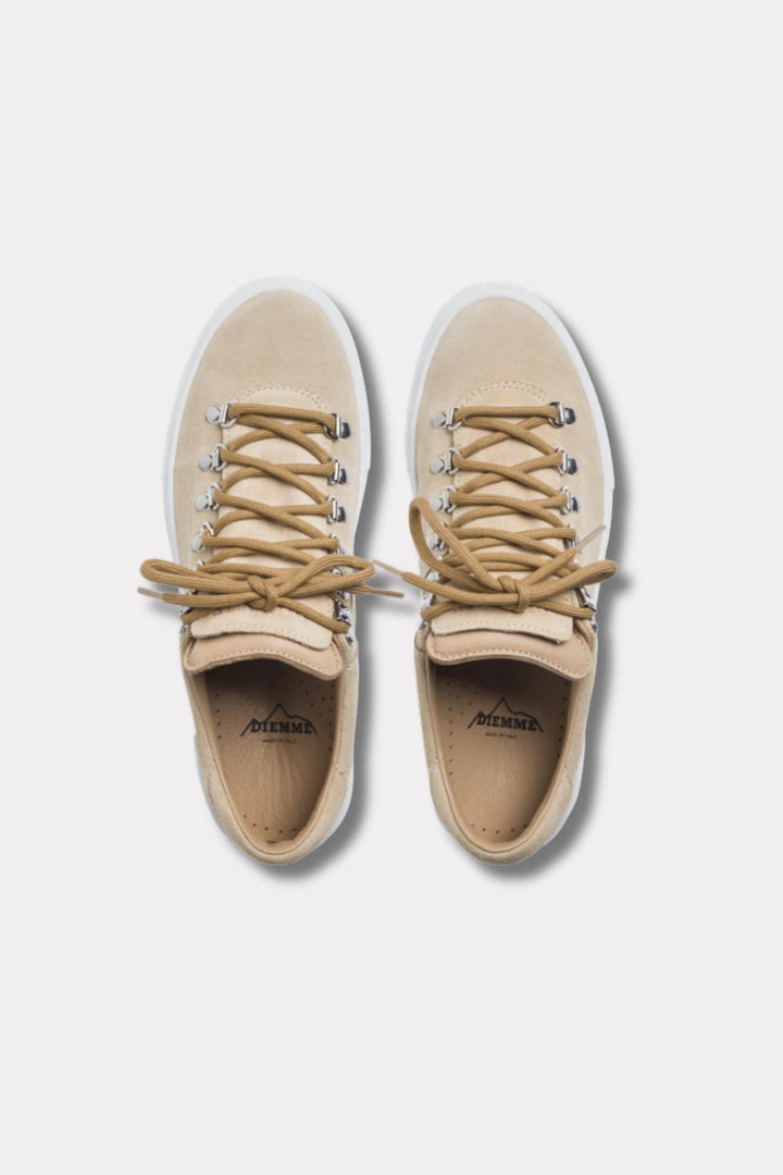 W Marostica Low Platform- Sand Suede