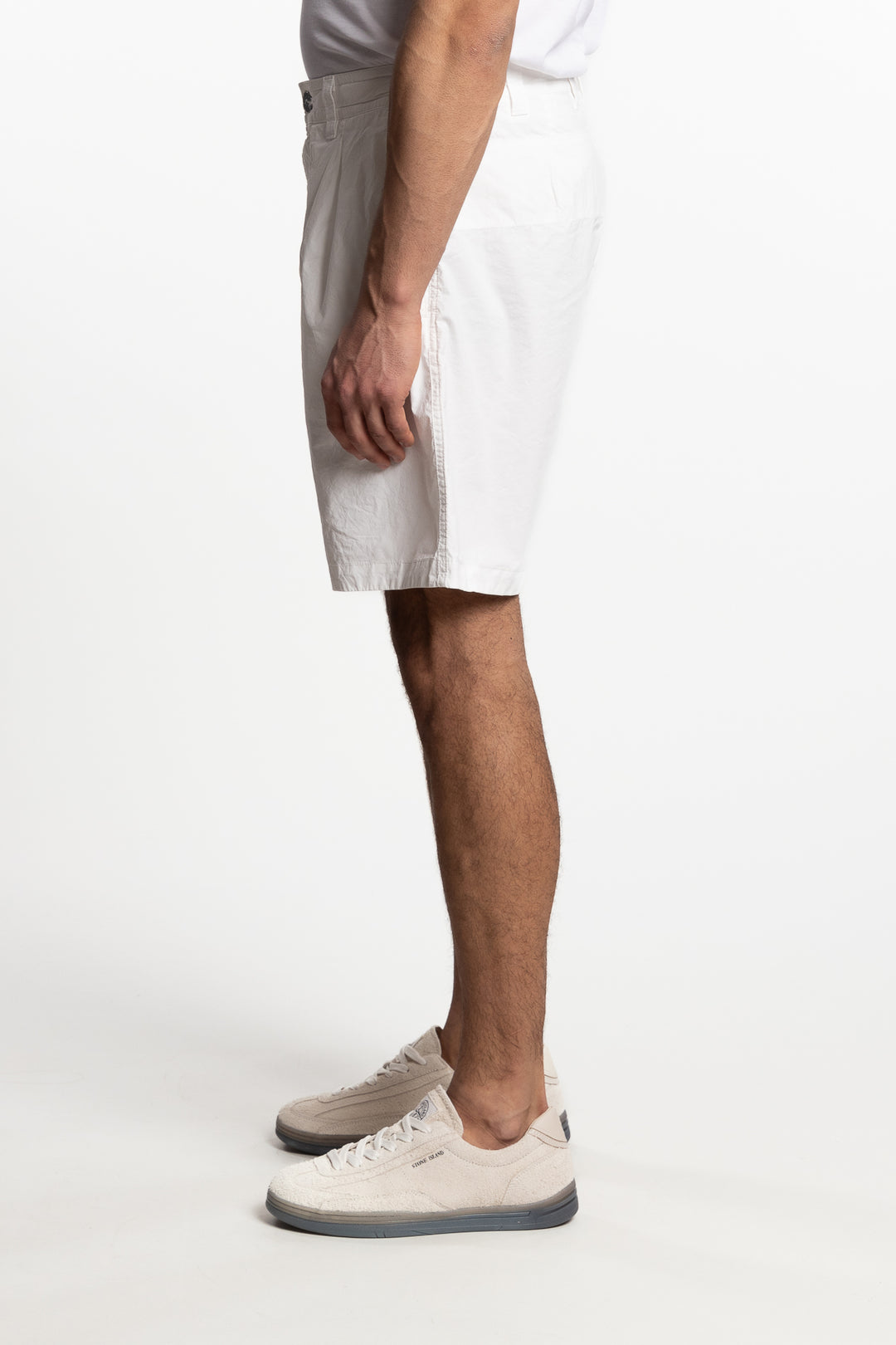 Marina Bermuda Comfort Shorts White