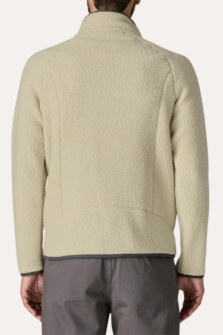 M Retro Pile Jkt Pelican w/Smolder Blue