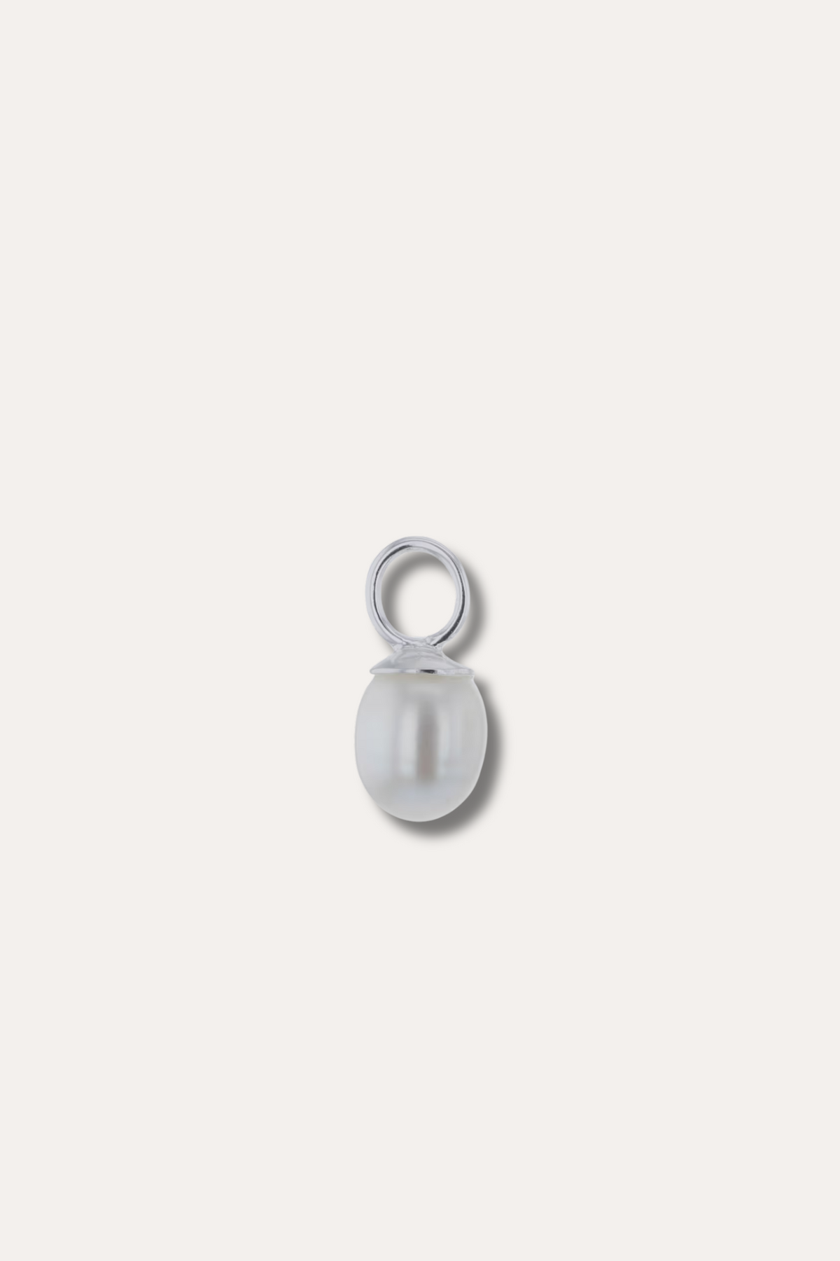The Pearl Charm- Silver