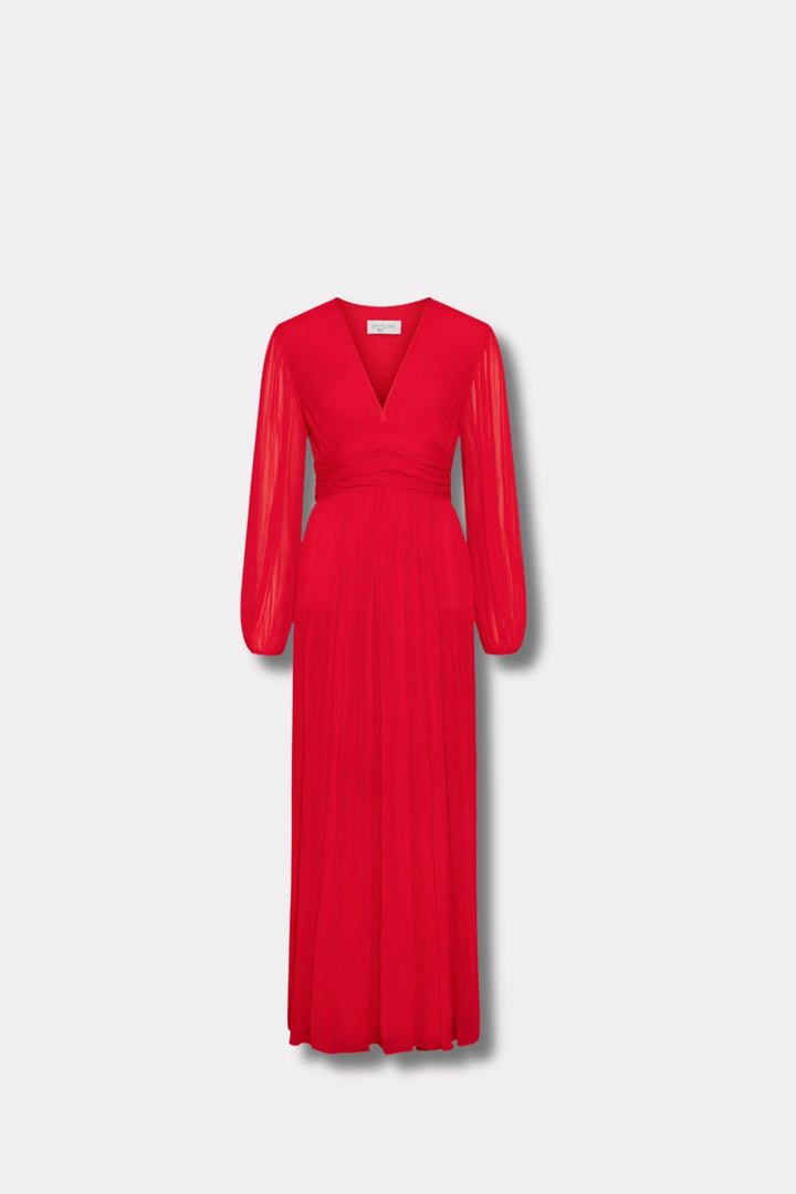 Riviera Dress - Poppy Red