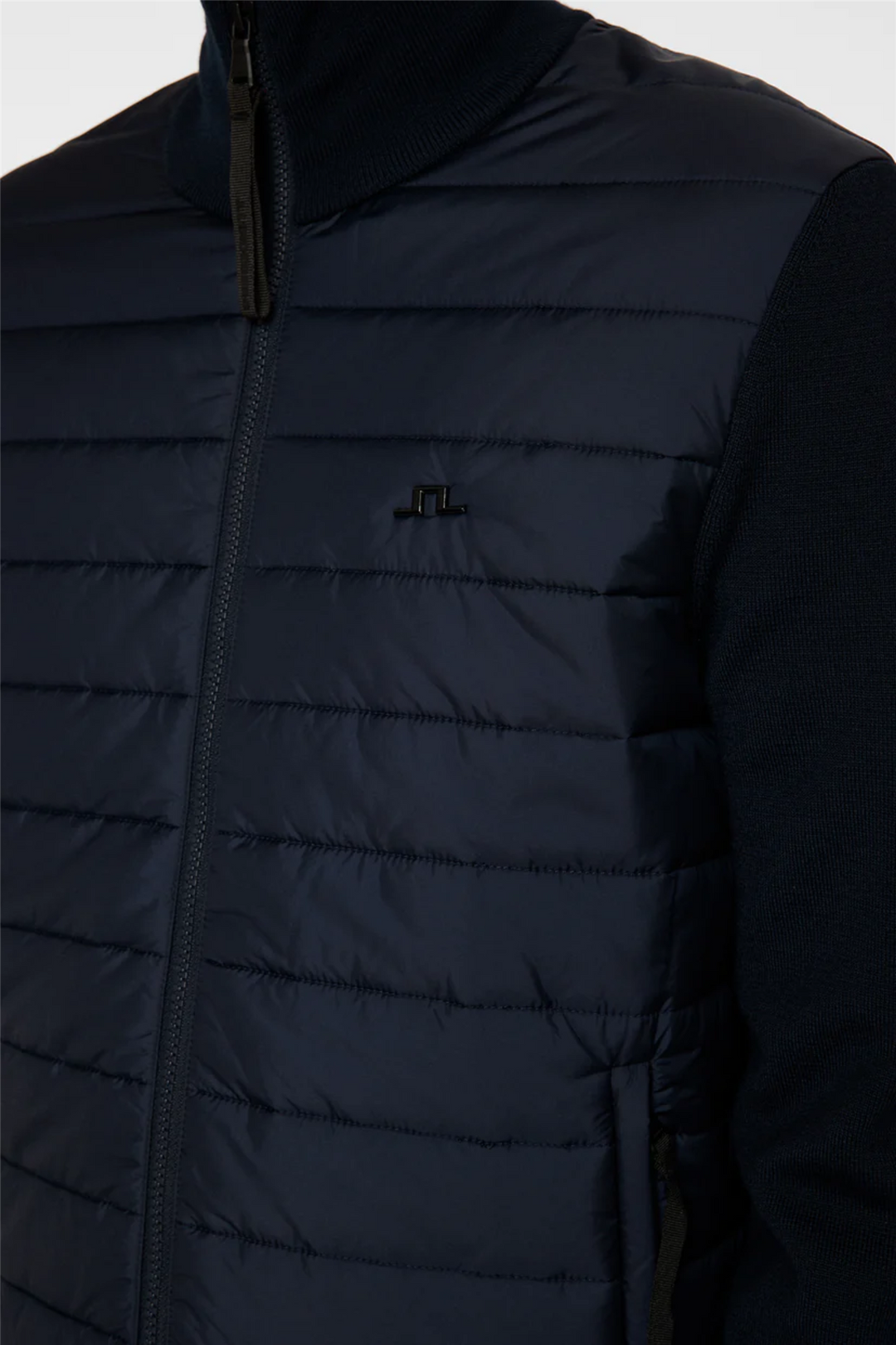 Bodie Knitted Hybrid Jacket Navy