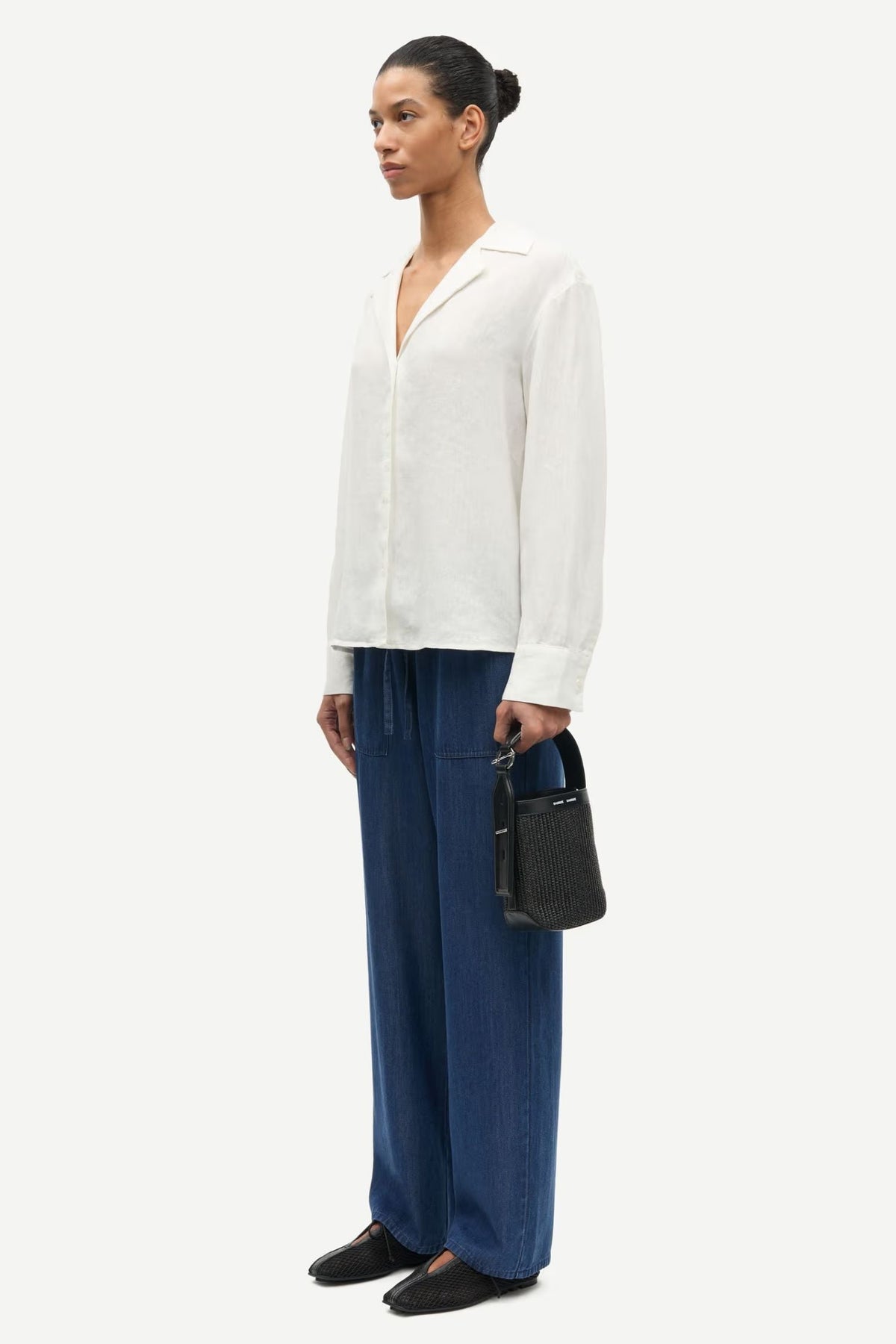 Saiben shirt 16047 - White