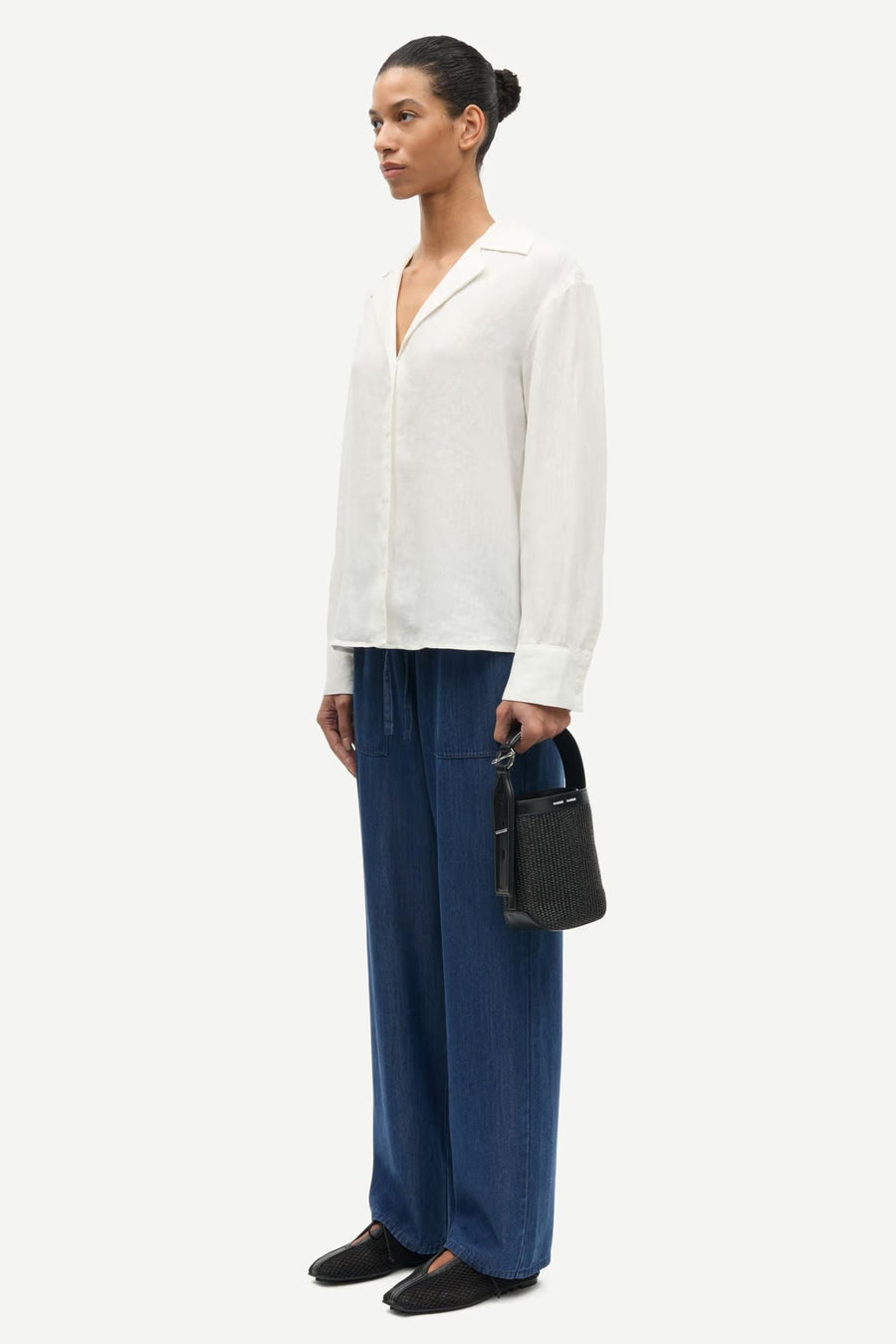 Saiben shirt 16047 - White