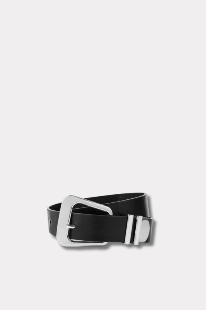 Bennett Belt- Black Silver