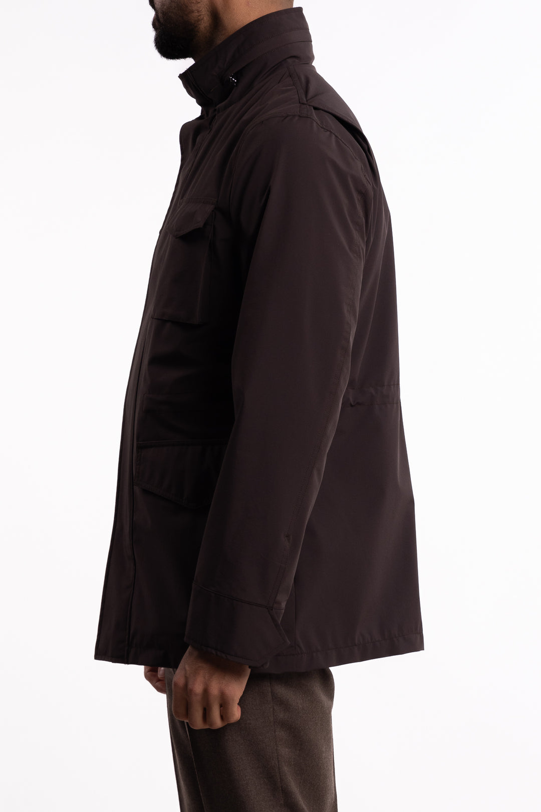 M-65 Nylon Shell Field Jacket Terra Brown
