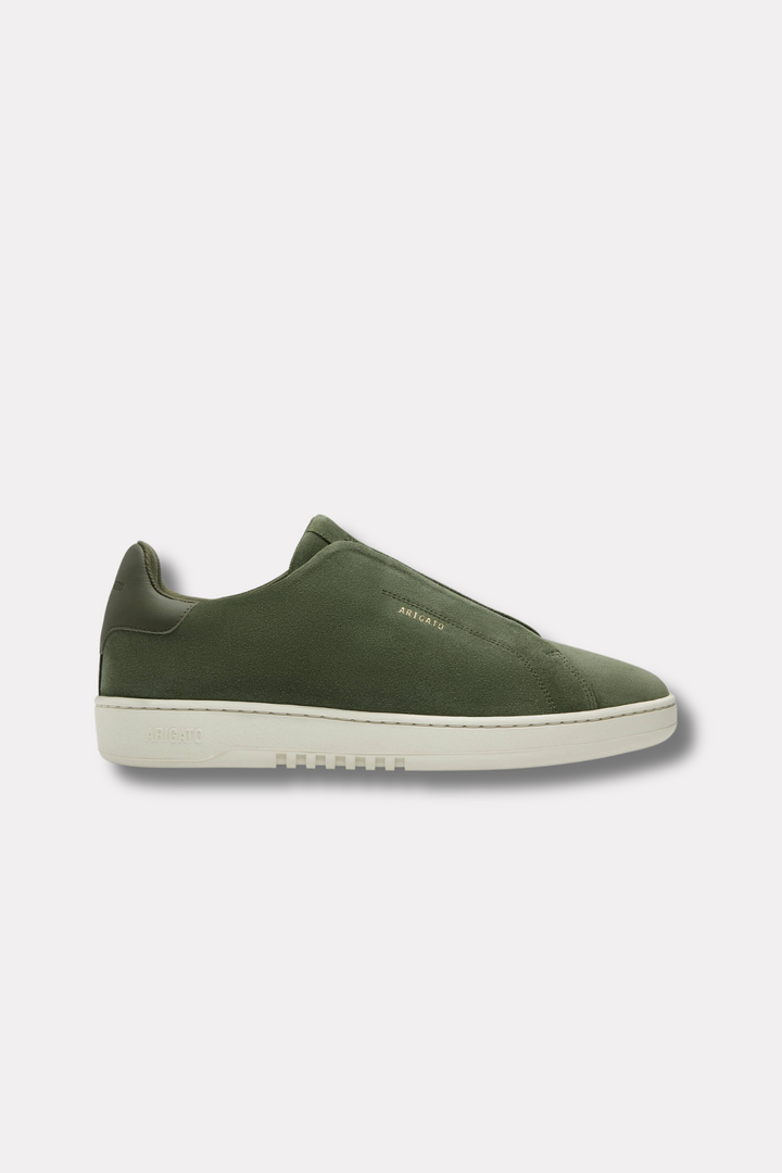 Dice Laceless Sneaker Dark Green/Off White
