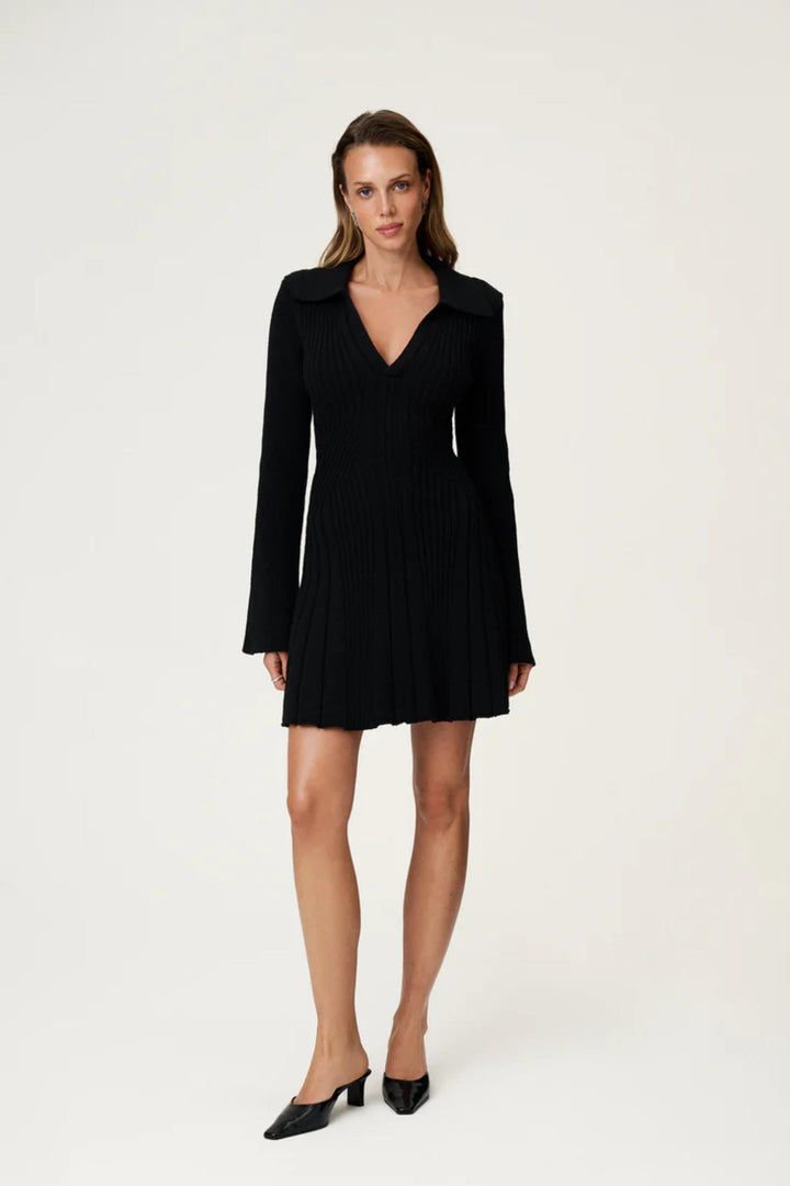 Sondrio Mini Dress- Black