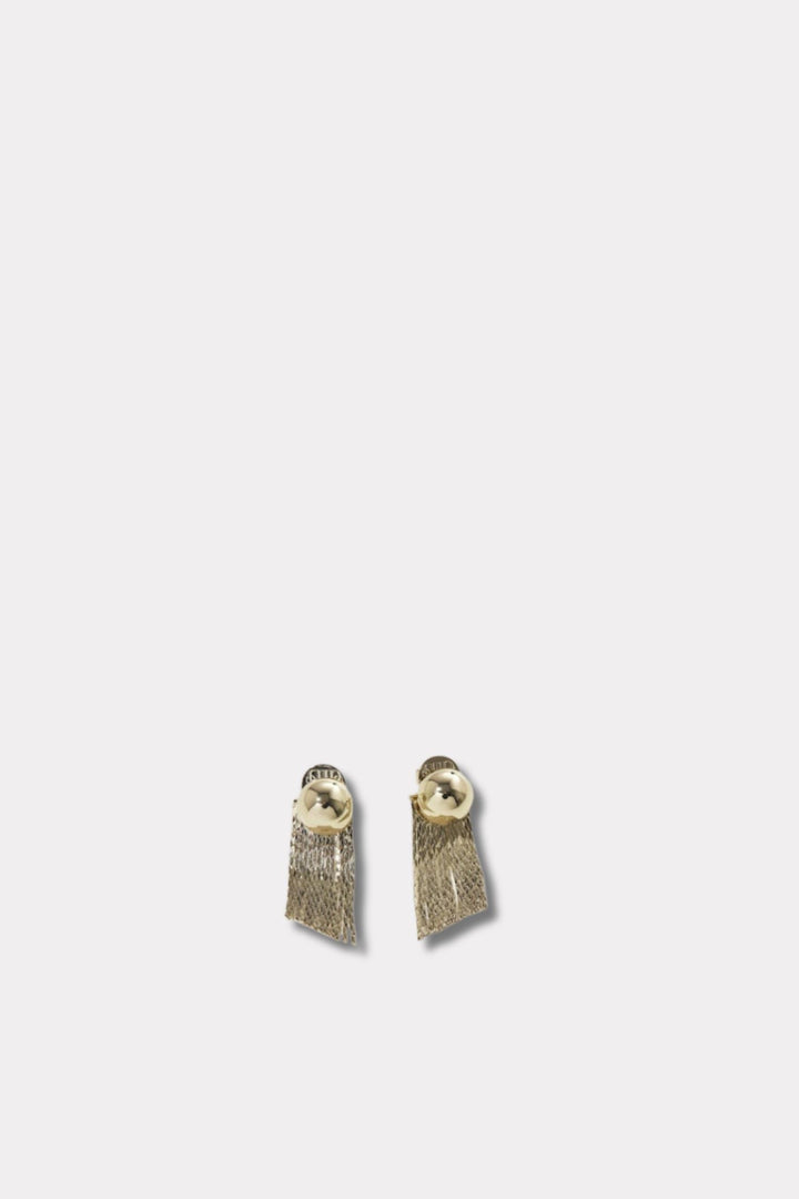 Tiny Medusa Studs- Gold