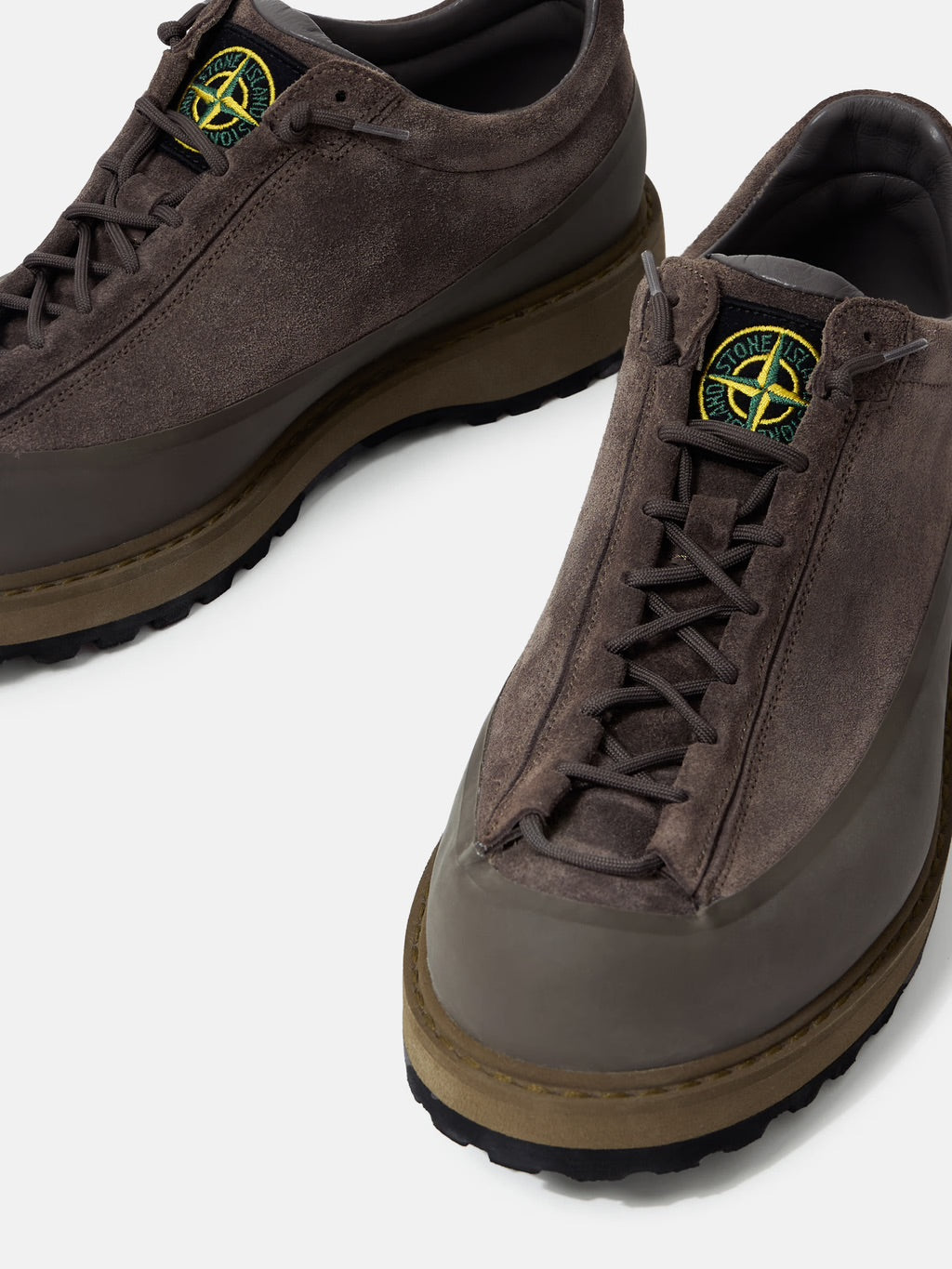 S100130 Suede Shoes Military Green