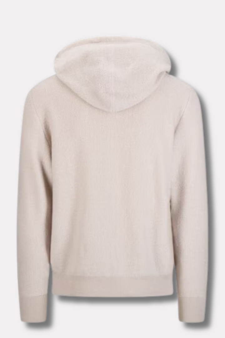 Sweater Hoodie Wool/Cashmere Cream