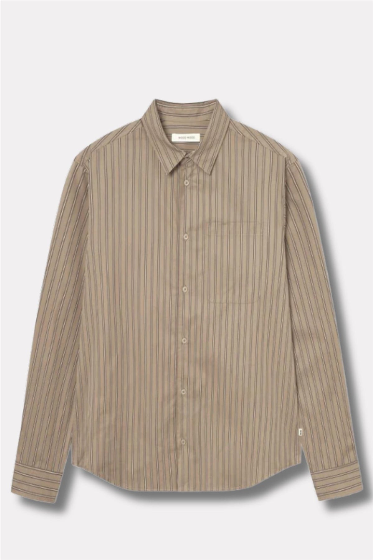 WW Nico Shirt Greige Stripe
