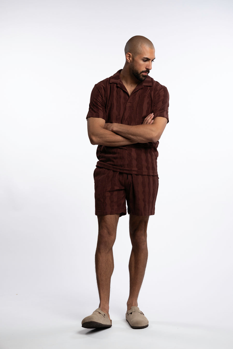 Terry Shorts Totem Stripe