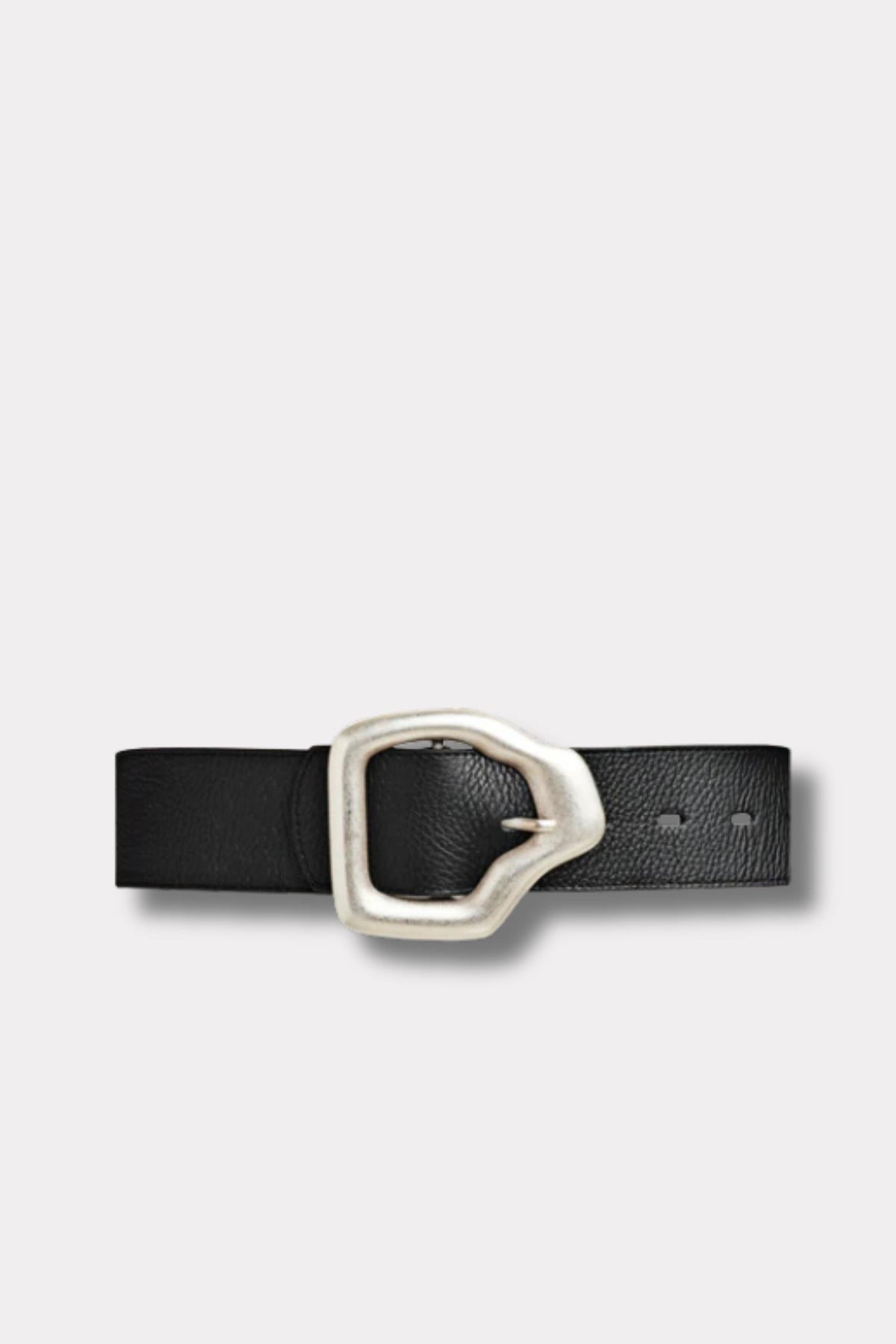 Ako Belt- Black Silver