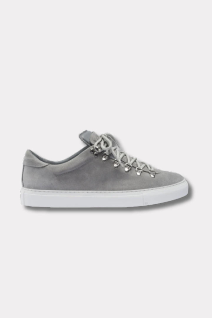 M Marostica Low Grey Suede