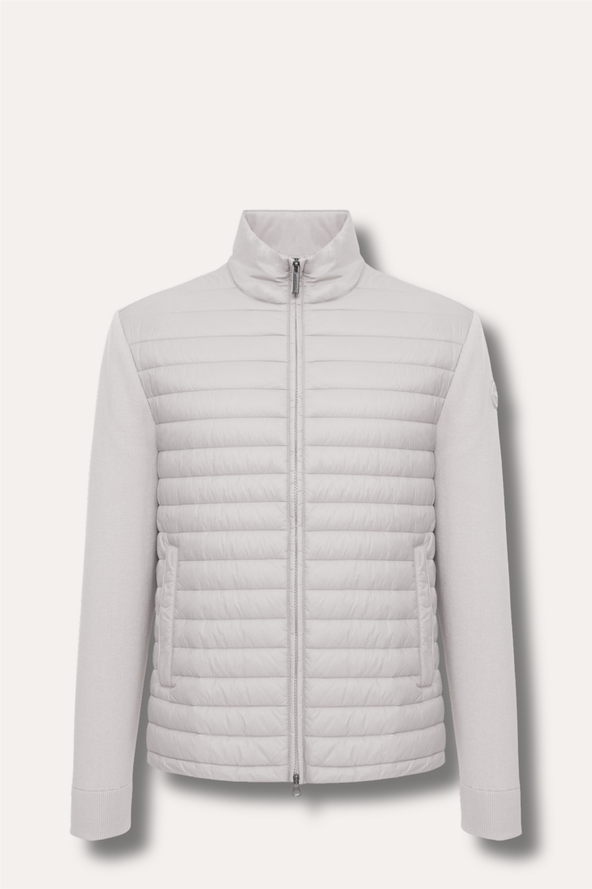 Hybrid Padded Jacket Hemp Beige
