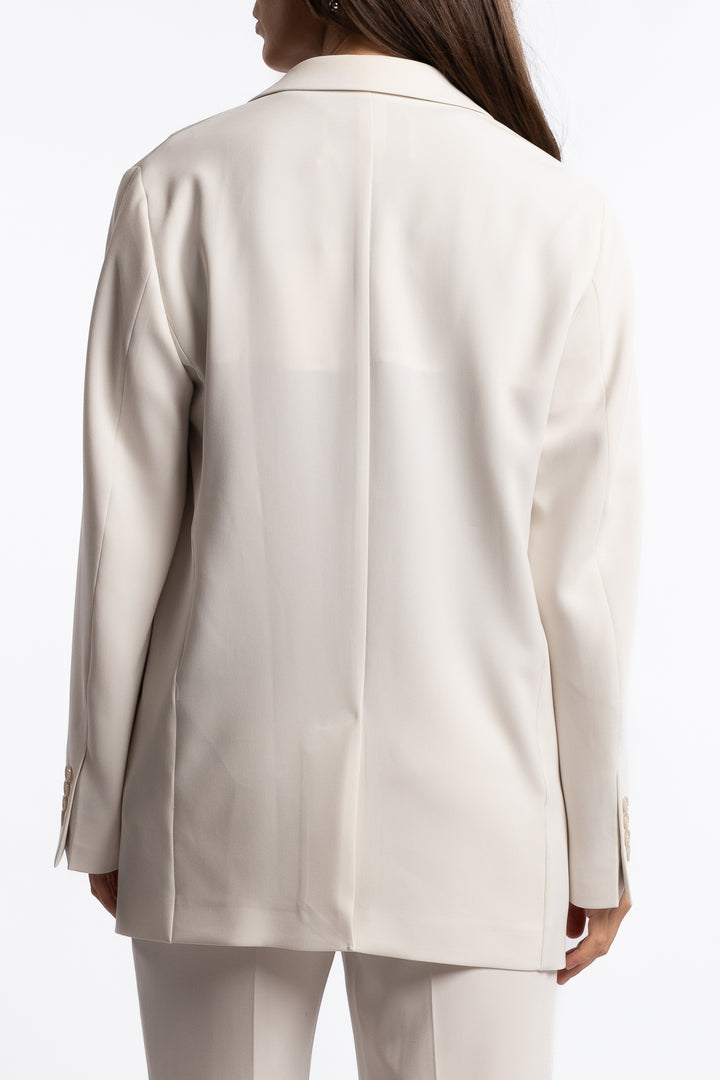 Relaxed Blazer- Ivory