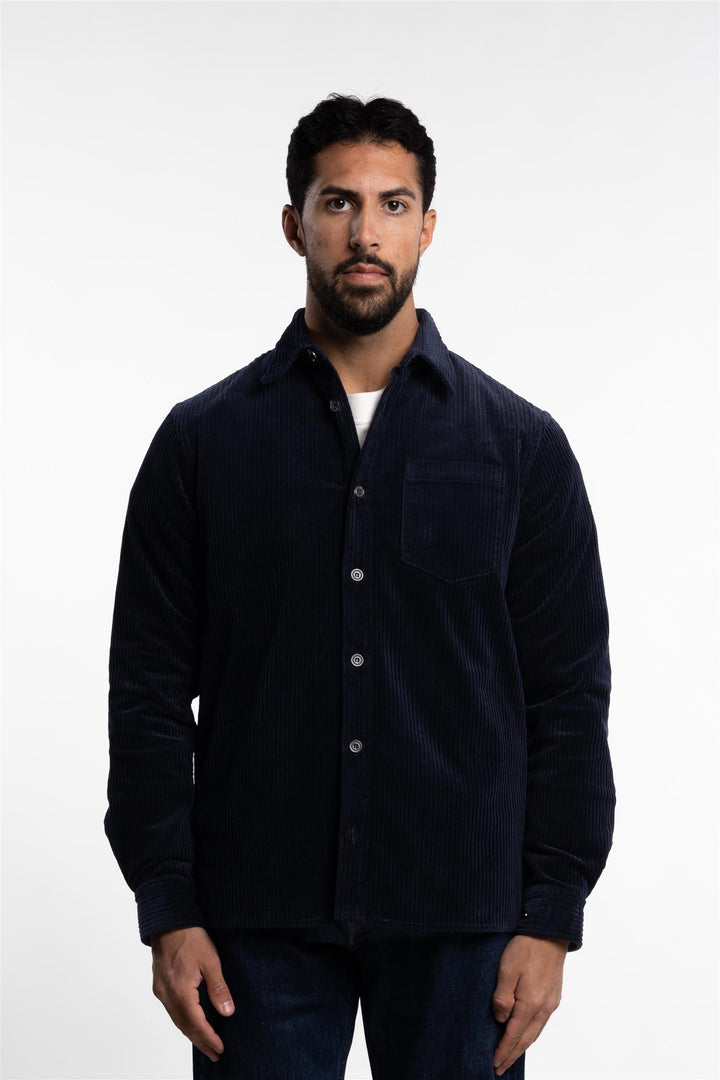 Corduroy Overshirt Navy