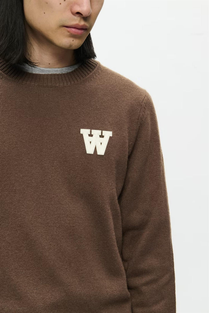 Tay Lambswool Pullover Desert Palm